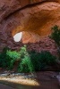 Sun Peeking Through the Jacob Hamblin Arch (Lobo Arch) Utah USA Journal - 150 Page Lined Notebook/Diary (Paperback) - Cs Creations Photo