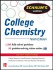 Schaum's Outline of College Chemistry - 1,340 Solved Problems + 23 Videos (Paperback, 10th Revised edition) - Jerome L Rosenberg Photo