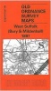 West Suffolk (Bury and Mildenhall) 1897 - One Inch Map 189 (Sheet map, folded, facsim of 1897 ed) - Robert Malster Photo