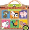 Green Start Farm Friends Wooden Puzzle (Counterpack  empty) - Innovative Kids Photo