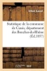 Statistique de La Commune de Cassis, Departement Des Bouches-Du-Rhone (French, Paperback) - Alfred Saurel Photo