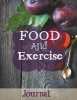 Food and Exercise Journal - Jumbo Size-(More Room to Write) Purple Plum Design (Paperback) - Healthy Diet Journal Photo