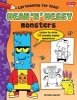 Mean 'n' Messy Monsters - Learn to Draw 20 Spooky, Kooky Monsters! (Paperback) - Dave Garbot Photo