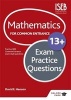 Mathematics for Common Entrance 13+ Exam Practice Questions (Paperback) - David Hanson Photo