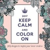 2017 Keep Calm and Color on Boxed Calendar (Calendar) - Katie Martin Photo