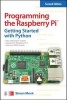 Programming the Raspberry Pi - Getting Started with Python (Paperback, 2nd Revised edition) - Simon Monk Photo