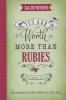 You Are Worth More Than Rubies - 366 Devotions (Hardcover) - Karen Moore Photo