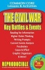 The Civil War - Key Battles and Events: Common Core Lessons & Activities (Paperback) - Carole Marsh Photo