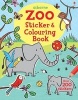 Zoo Sticker and Colouring Book (Paperback) - Jessica Greenwell Photo