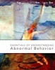 Essentials of Understanding Abnormal Behavior, Brief (Paperback) - Derald Wing Sue Photo