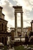 Stone Columns in Imperial Forums of Emperor Augustus Rome Italy Journal - 150 Page Lined Notebook/Diary (Paperback) - Cool Image Photo