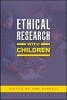 Ethical Research with Children (Paperback) - Ann Farrell Photo