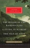 The Hound of the Baskervilles, A Study in Scarlet, the Sign of Four (Hardcover) - Arthur Conan Doyle Photo