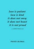 Love Is Patient, Love Is Kind - Bible Prayer Journal Notebook with Prompts (Paperback) - Melanie Johnson Photo