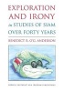 Exploration and Irony in Studies of SIAM Over Forty Years (Paperback) - Benedict R OG Anderson Photo