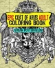 Epic Coat of Arms Adult Coloring Book (Paperback) - Susan Potterfields Photo