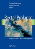 Rectal Prolapse - Diagnosis and Clinical Management (Hardcover, Approx. 250 p.) - Donato Altomare Photo