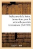 Prefecture de La Seine. Instructions Pour Le Depouillement Du Recensement (Ed.1891) (French, Paperback) - Sans Auteur Photo