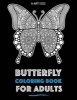 Butterfly Coloring Book for Adults (Paperback) - Art Therapy Coloring Photo