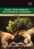 Recent Developments in Ecological Economics (Hardcover) - Joan Martinez Alier Photo