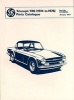 Triumph Parts Catalogue: Tr6 1974-76 - Part No. Rtc9093a (Paperback) - Brooklands Books Ltd Photo