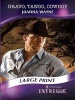 Bravo, Tango, Cowboy (Large print, Hardcover, Large print library ed) - Joanna Wayne Photo