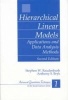 Hierarchical Linear Models - Applications and Data Analysis Methods (Hardcover, 2nd Revised edition) - Stephen W Raudenbush Photo