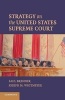 Strategy on the United States Supreme Court (Paperback) - Saul Brenner Photo