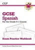 New GCSE Spanish Exam Practice Workbook - For the Grade 9-1 Course (Includes Answers) (Paperback) - CGP Books Photo