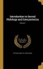 Introduction to Sacred Philology and Interpretation; Volume 7 (Hardcover) - Gottlieb Jakob 1751 1833 Planck Photo