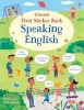 First Sticker Book Speaking English (Paperback) - Mairi Mackinnon Photo