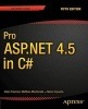 Pro ASP .NET 4.5 in C# (Paperback, 5th Revised edition) - Adam Freeman Photo