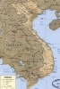 A Relief Map of Vietnam - Blank 150 Page Lined Journal for Your Thoughts, Ideas, and Inspiration (Paperback) - Unique Journal Photo