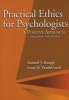 Practical Ethics for Psychologists - A Positive Approach (Paperback, 2 Ed) - Samuel J Knapp Photo