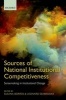 Sources of National Institutional Competitiveness - Sense-Making in Institutional Change (Hardcover) - Susana Borras Photo