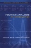 Fourier Analysis - An Introduction (Hardcover) - Elias M Stein Photo