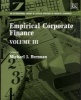 Empirical Corporate Finance (Hardcover) - Michael J Brennan Photo