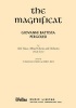 The Magnificat - (Vocal Score) (Paperback) - Giovanni Battista Pergolesi Photo