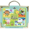 Green Start Jigsaw Puzzle Box Sets: Play Day (4 - 12 Piece Puzzles) (Game) - Innovative Kids Photo