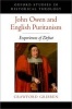 John Owen and English Puritanism - Experiences of Defeat (Hardcover) - Crawford Gribben Photo