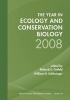 The Year in Ecology and Conservation Biology, 2008 (Paperback, New) - Richard S Ostfeld Photo