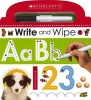 Write and Wipe ABC 123 (Board book) - Scholastic Photo