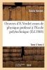 Oeuvres D'e ; 2-3 Cours de Physique Tome 3 Tome 2 (French, Paperback) - Verdet Photo