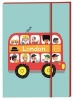 London Notebook A6 - London Bus (Hardcover, Main Market Ed.) - Marion Billet Photo