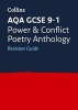 AQA GCSE Poetry Anthology: Power and Conflict Revision Guide (Paperback) - Collins Gcse Photo