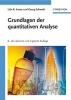 Grundlagen Der Quantitativen Analyse (German, Paperback) - Udo R Kunze Photo