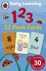  Early Learning: 123 Flash Cards (Cards) - Ladybird Photo