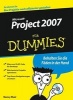 MS Project 2007 Fur Dummies (German, English, Paperback) - Nancy C Muir Photo