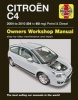 Citroen C4 Petrol and Diesel Owners Workshop Manual, 04-10 (Paperback, 2nd Revised edition) - Peter Gill Photo