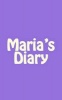 Maria's Diary - A 5 X 8 Blank Notebook (Paperback) - Irreverent Journals Photo